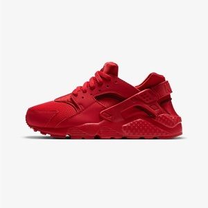 Triple red Nike Huarache